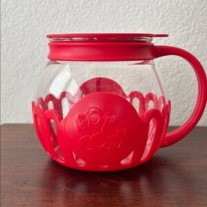 Tasty 1.5 Wt Borosilicate Glass Micro-pop Microwave popcorn popper